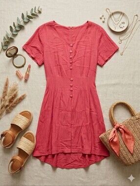 Vintage 90s Jamie Brooke Short Sleeve Dress